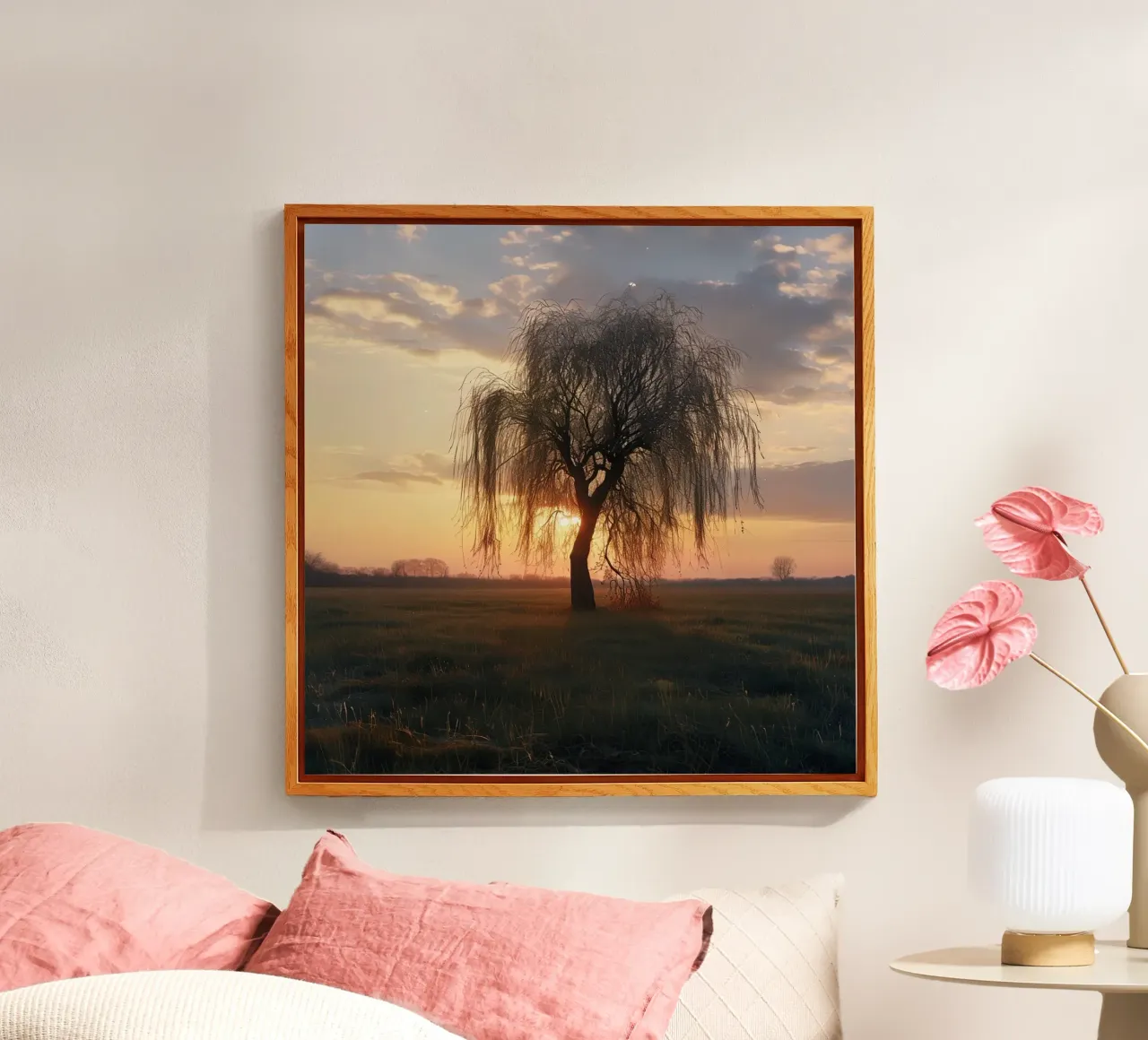 Orizzonte d'oro plexiglass da PhotoVibe Decor