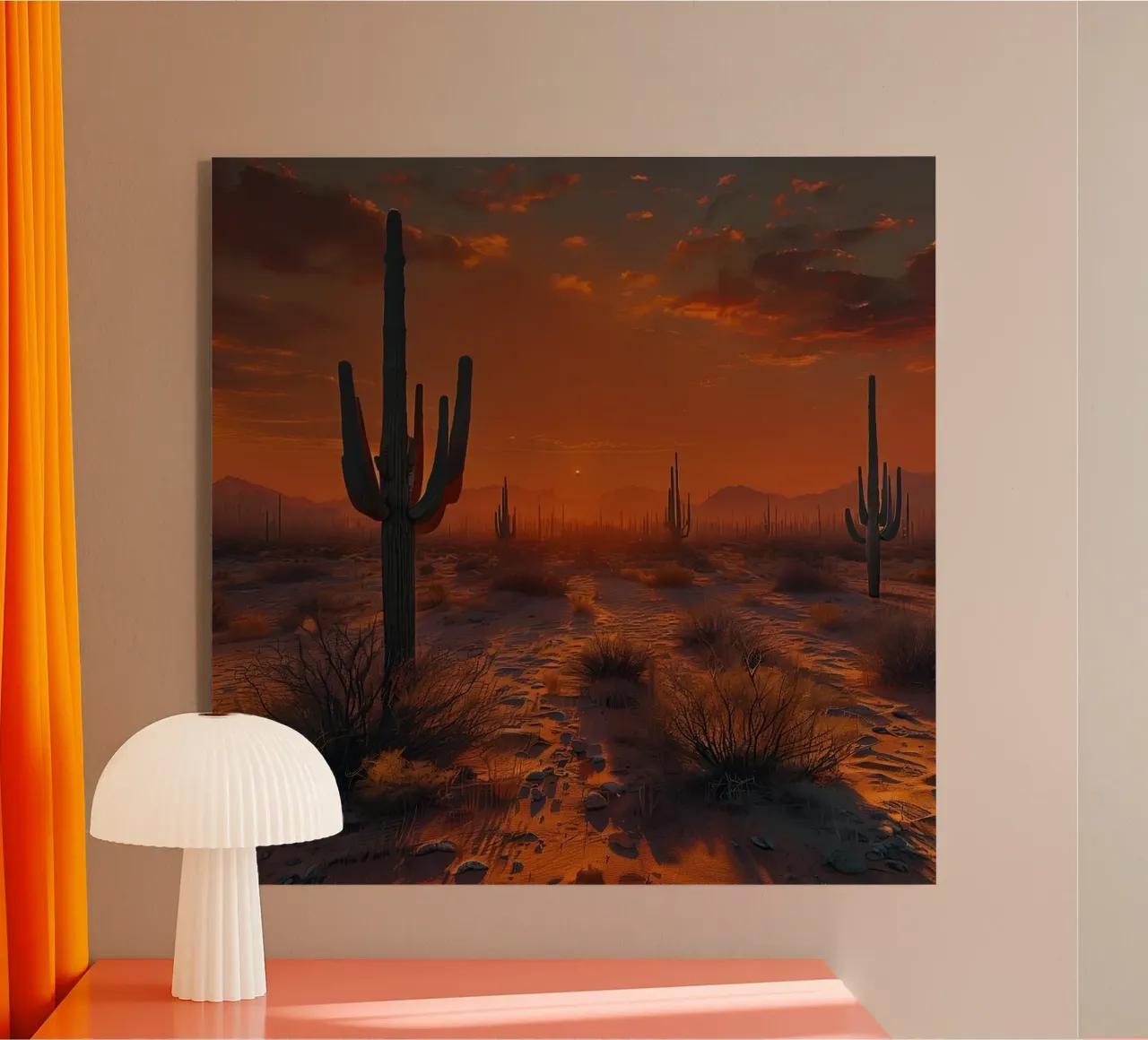 Orizzonte d'oro plexiglass da PhotoVibe Decor