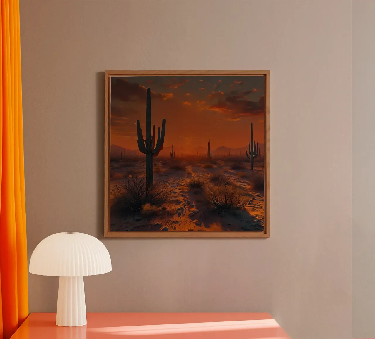 Orizzonte d'oro alluminio dibond da PhotoVibe Decor
