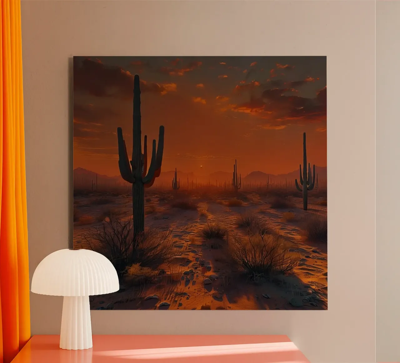 Orizzonte d'oro alluminio dibond da PhotoVibe Decor