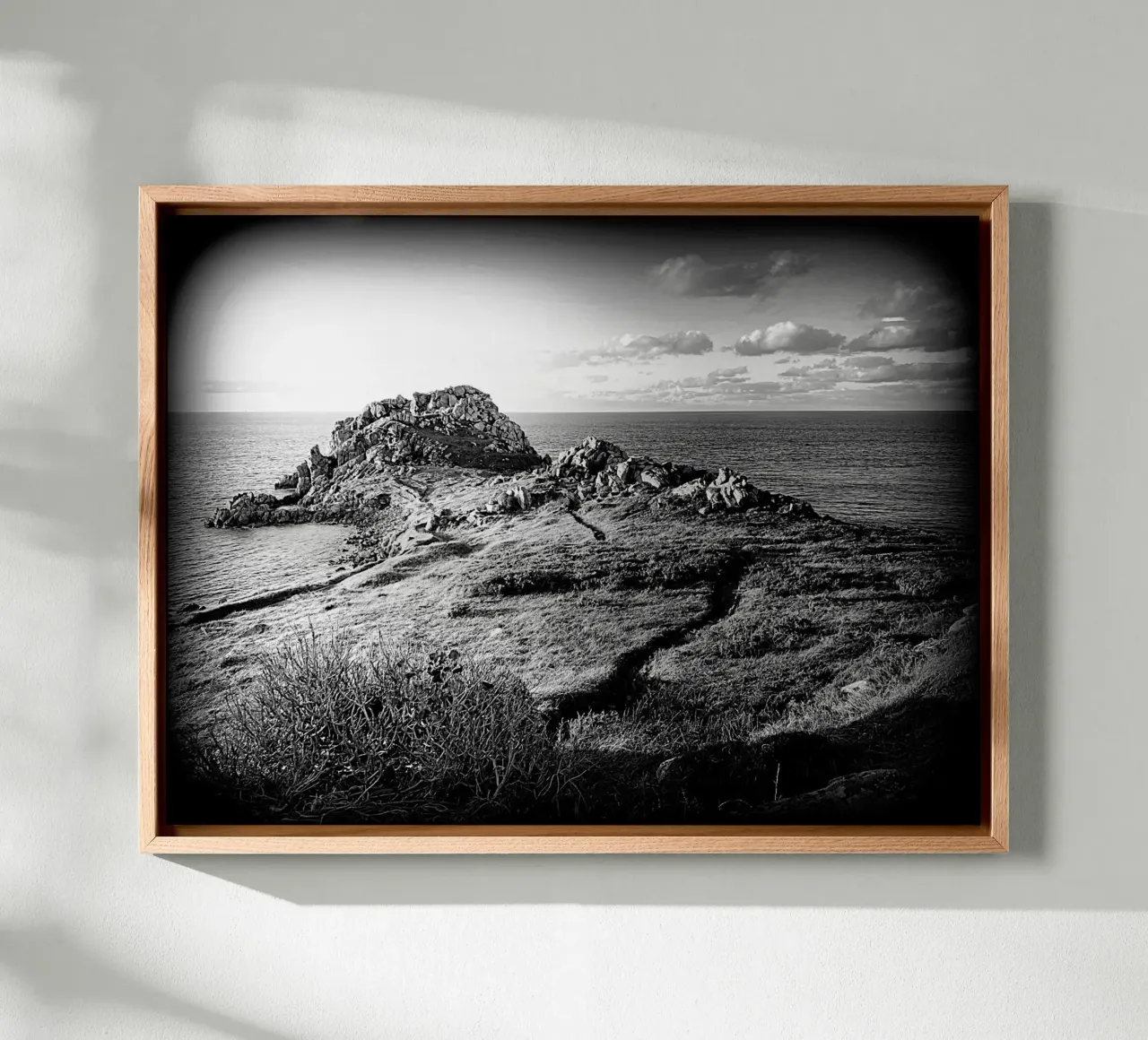 BW 75 canvas met Baklijst van Thierry vobmann photography