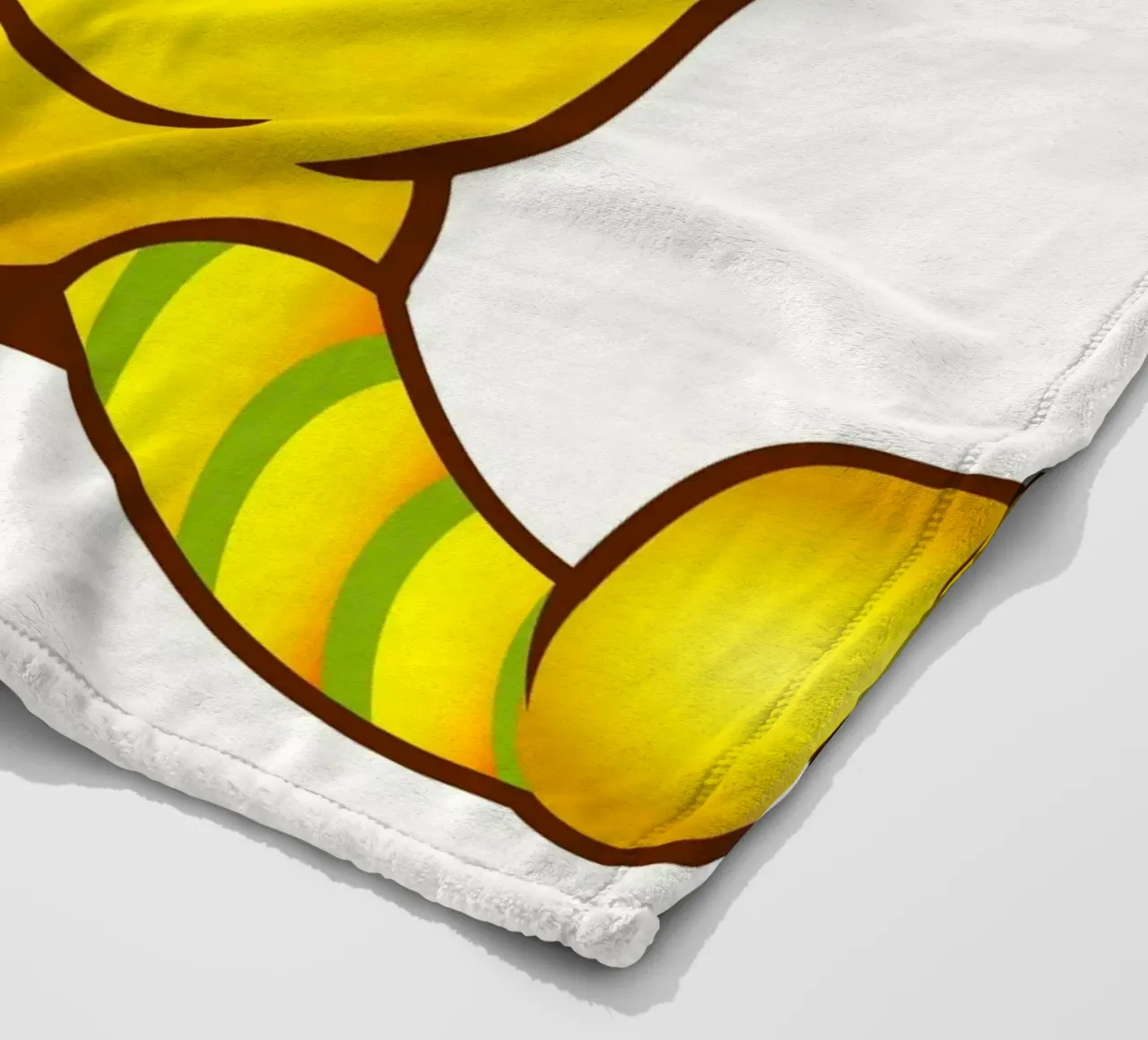 Allegro limone come simpatica figura kawaii coperta in pile da namosh