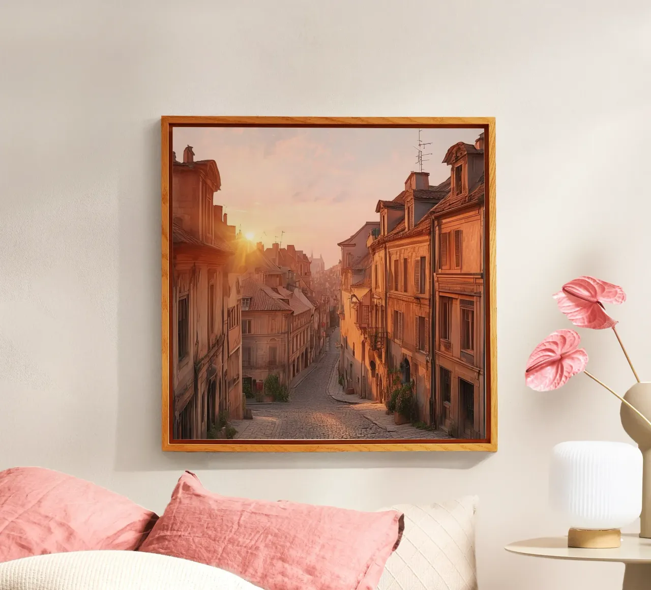 Orizzonte d'oro plexiglass da PhotoVibe Decor