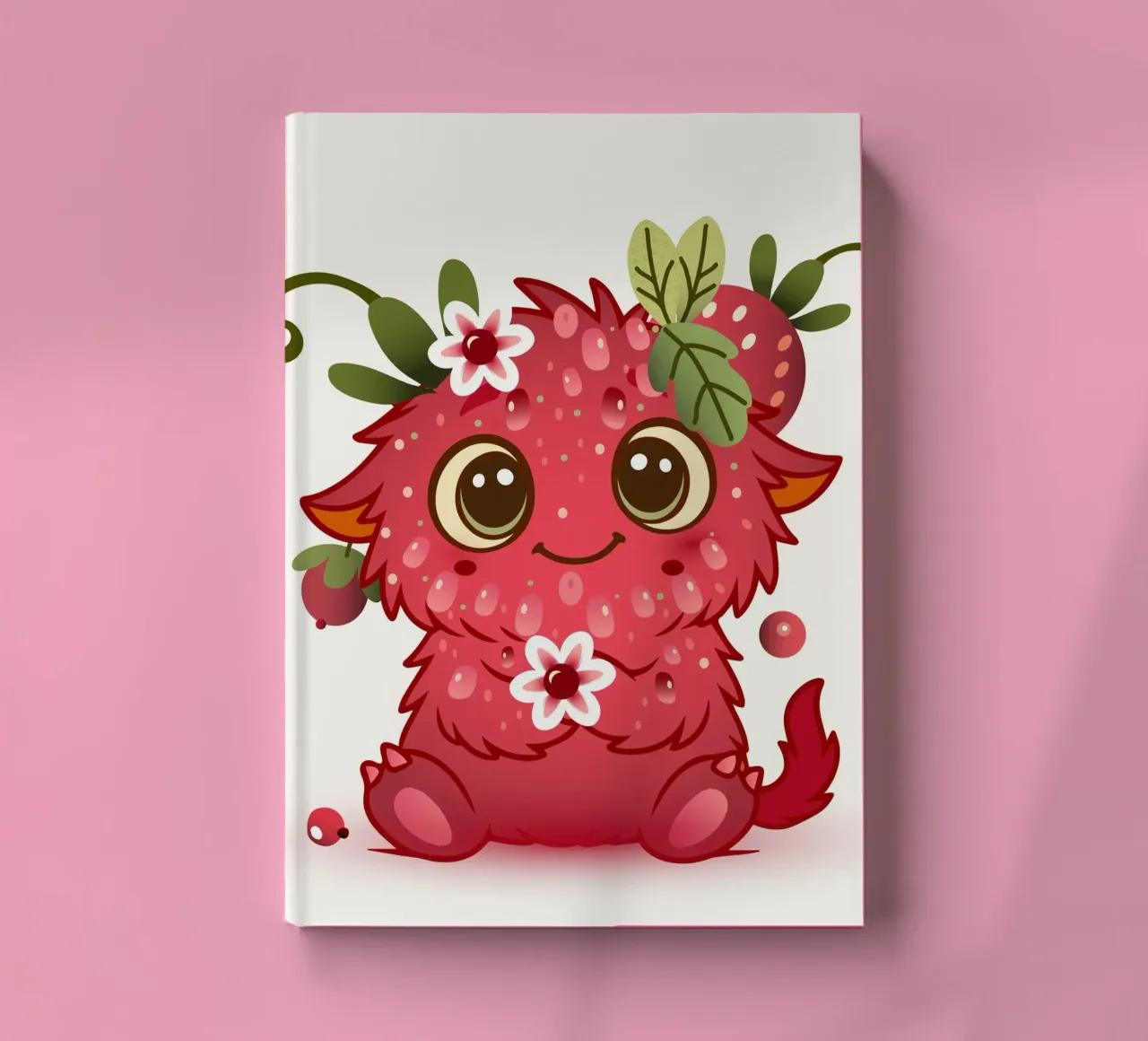 Simpatico mostro con design a lamponi diario da namosh