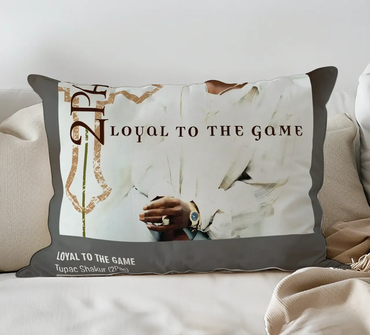 Loyal to the Game (2004) by Tupac Shakur 2Pac cuscino da DGUnder