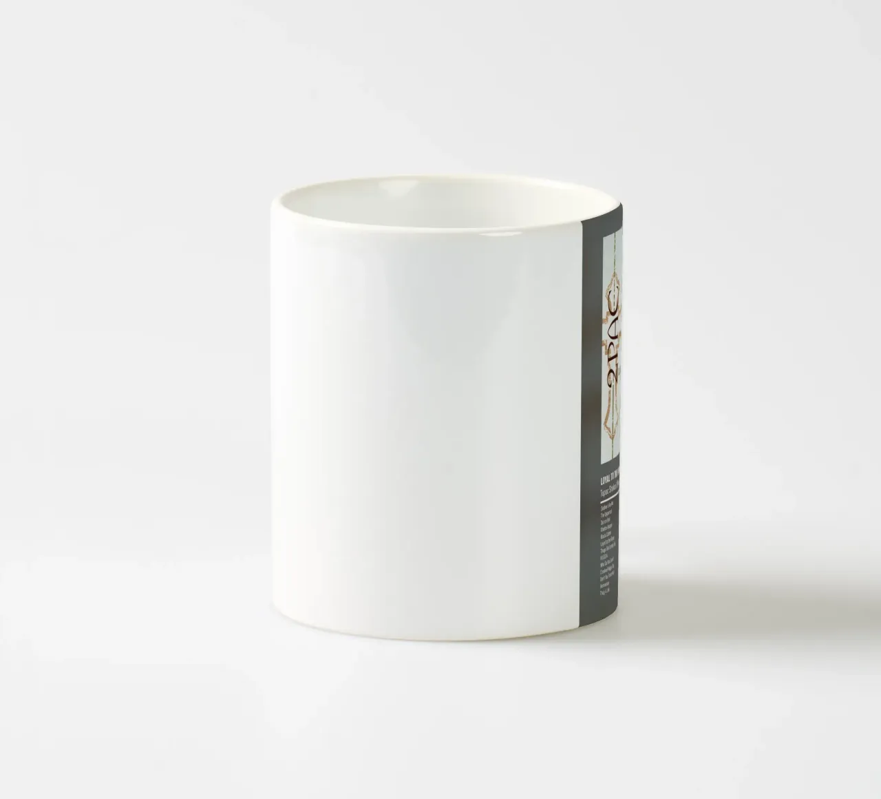 Loyal to the Game (2004) by Tupac Shakur 2Pac tazza in ceramica da DGUnder