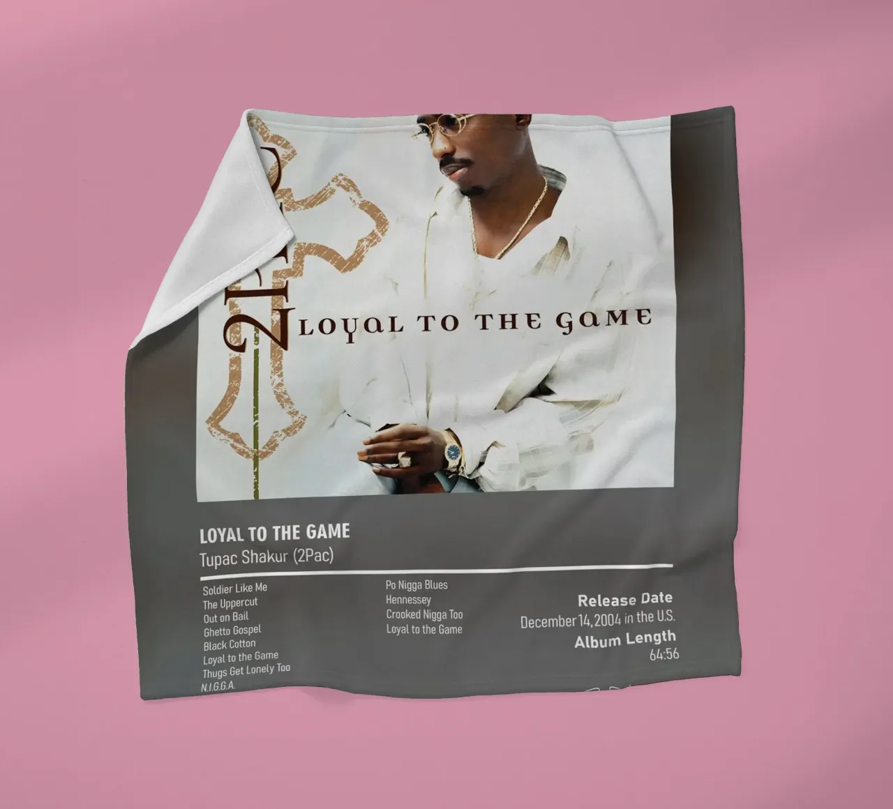 Loyal to the Game (2004) by Tupac Shakur 2Pac coperta in pile da DGUnder