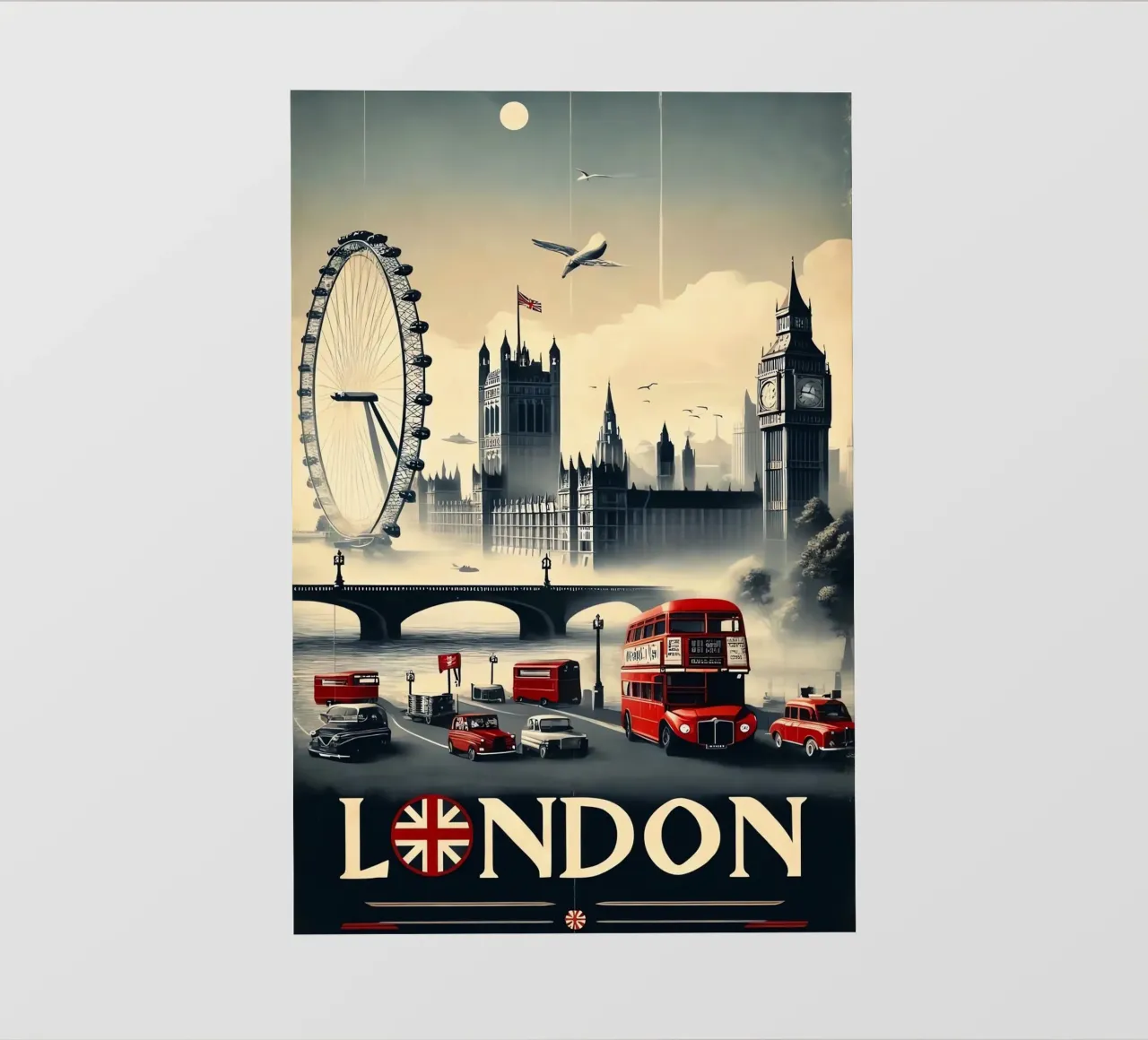 London telo in pvc da Verna