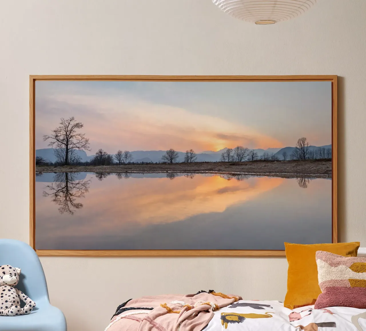 Paesaggio onirico alluminio dibond da PhotoVibe Decor