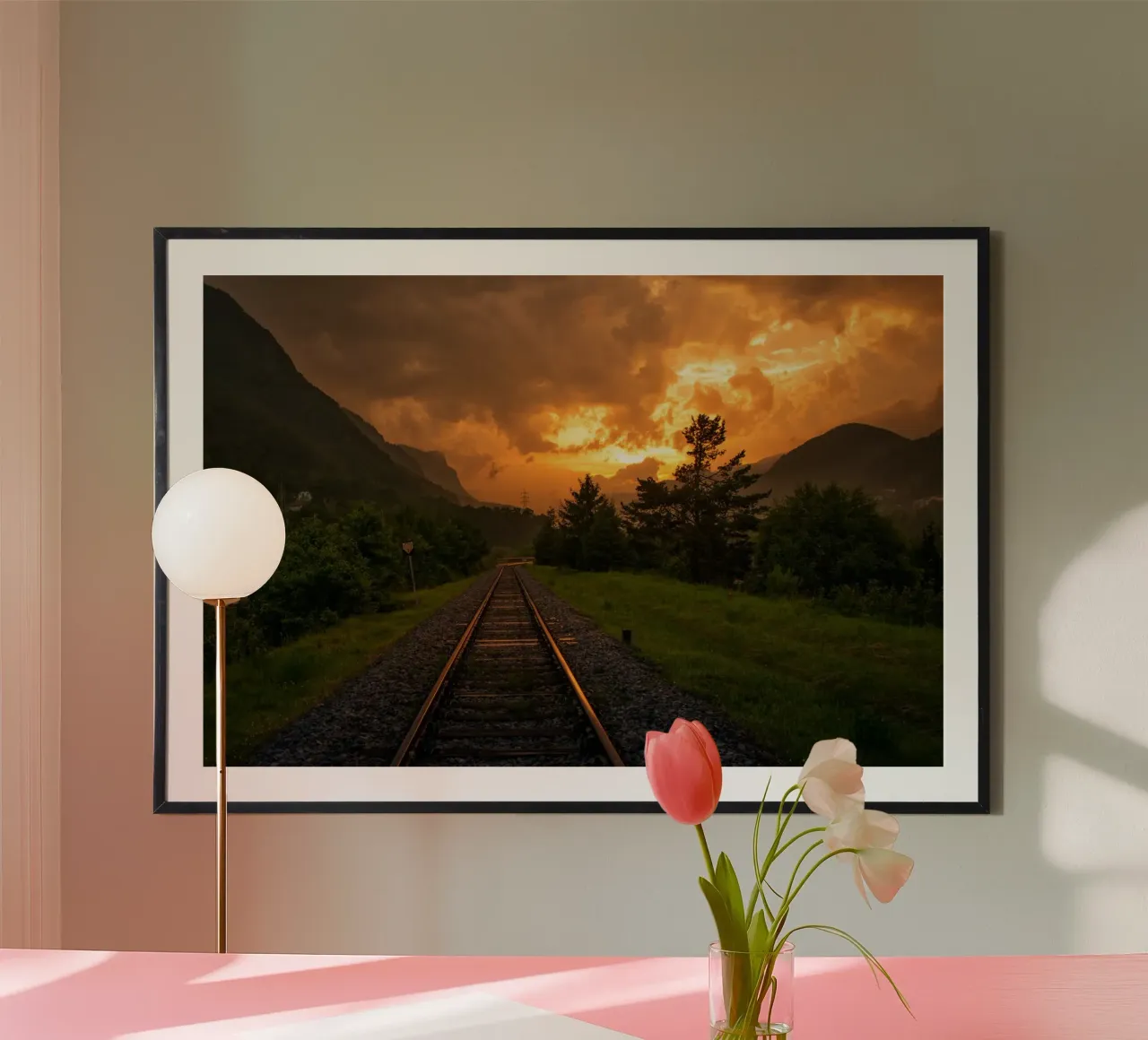 Paesaggio onirico carta hahnemühle da PhotoVibe Decor
