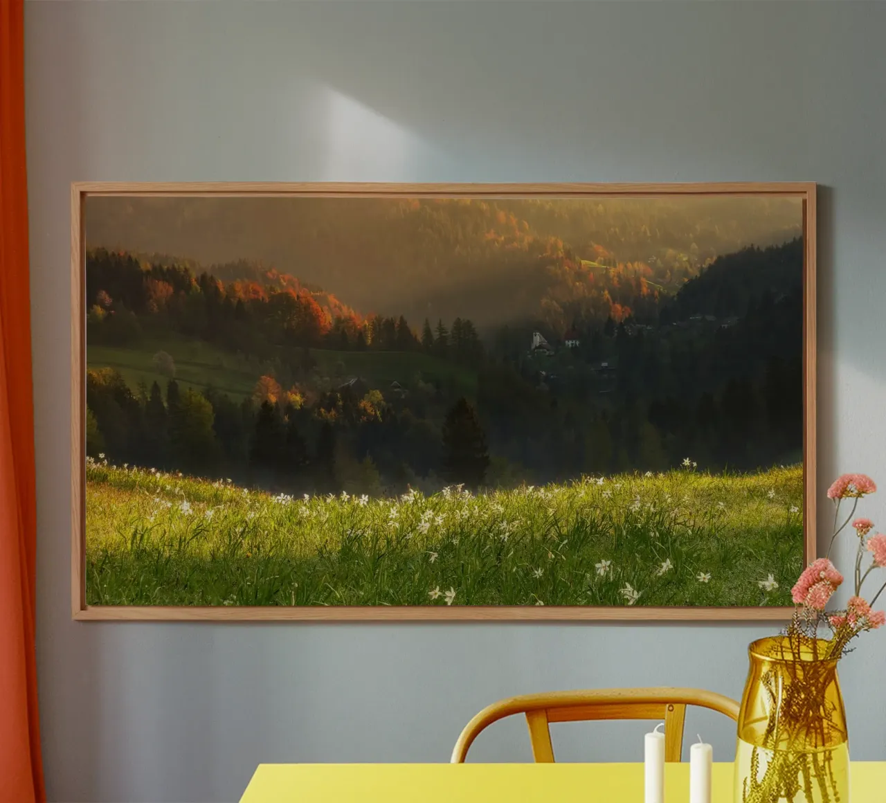 Paesaggio onirico alluminio dibond da PhotoVibe Decor