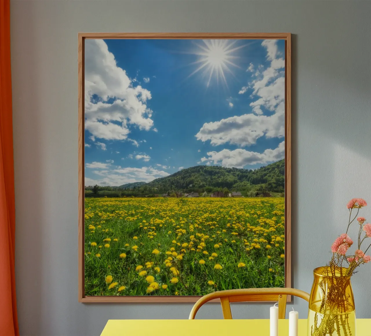 Paesaggio onirico alluminio dibond da PhotoVibe Decor