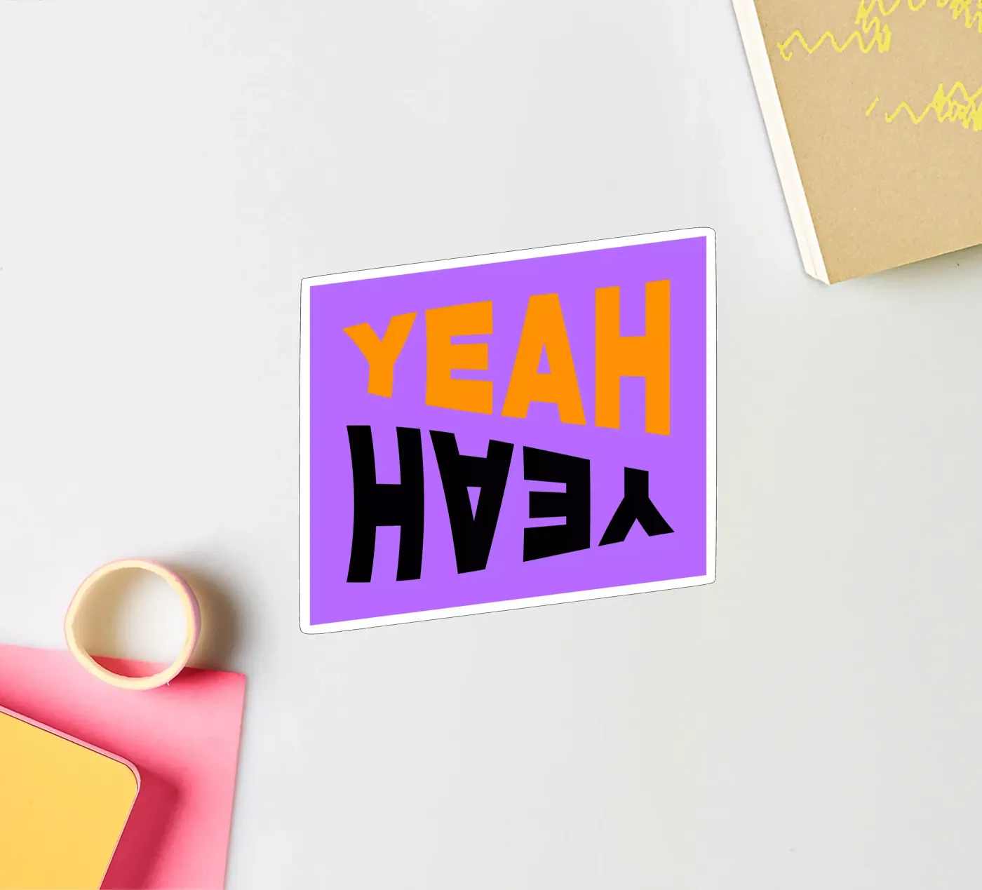 yeah yeah adesivo da Sticker King
