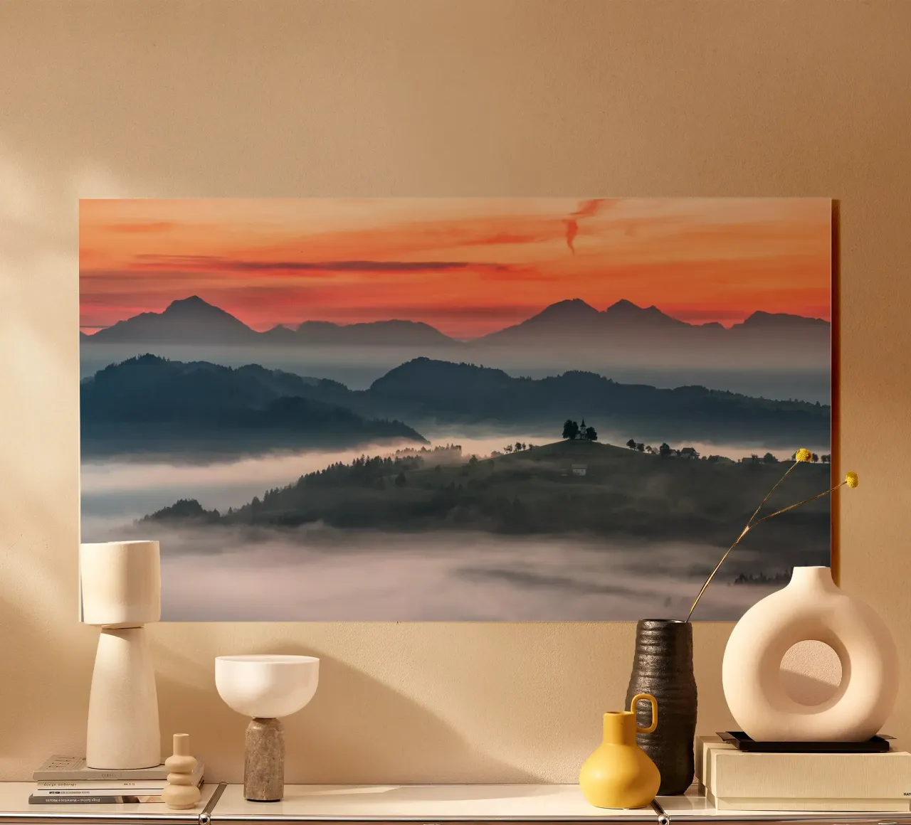 Paesaggio onirico plexiglass da PhotoVibe Decor