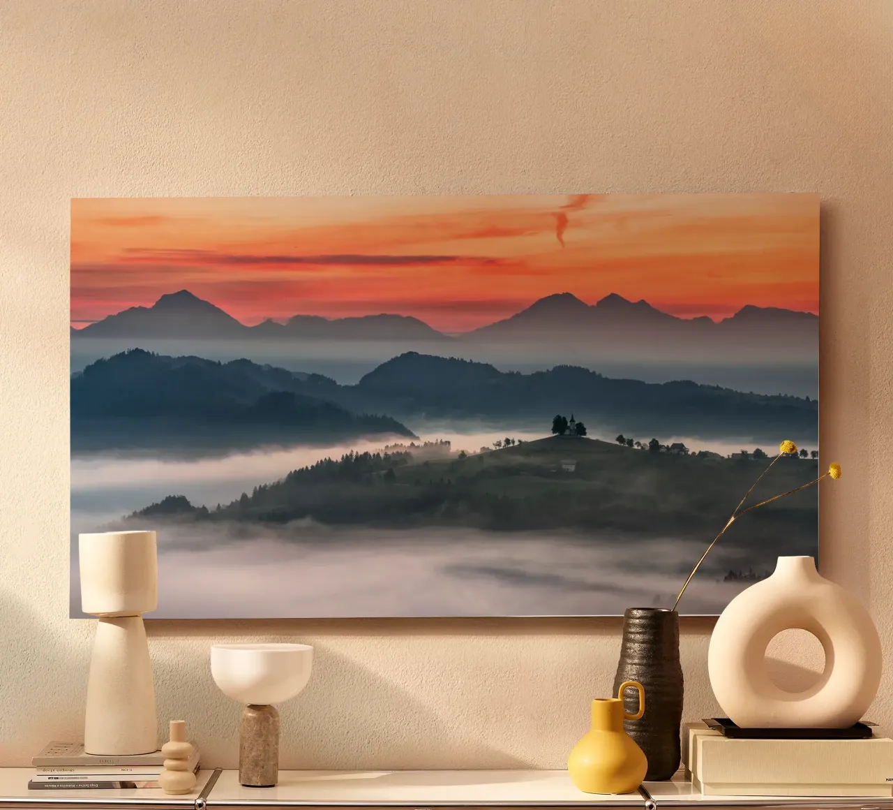 Paesaggio onirico pannello forex da PhotoVibe Decor