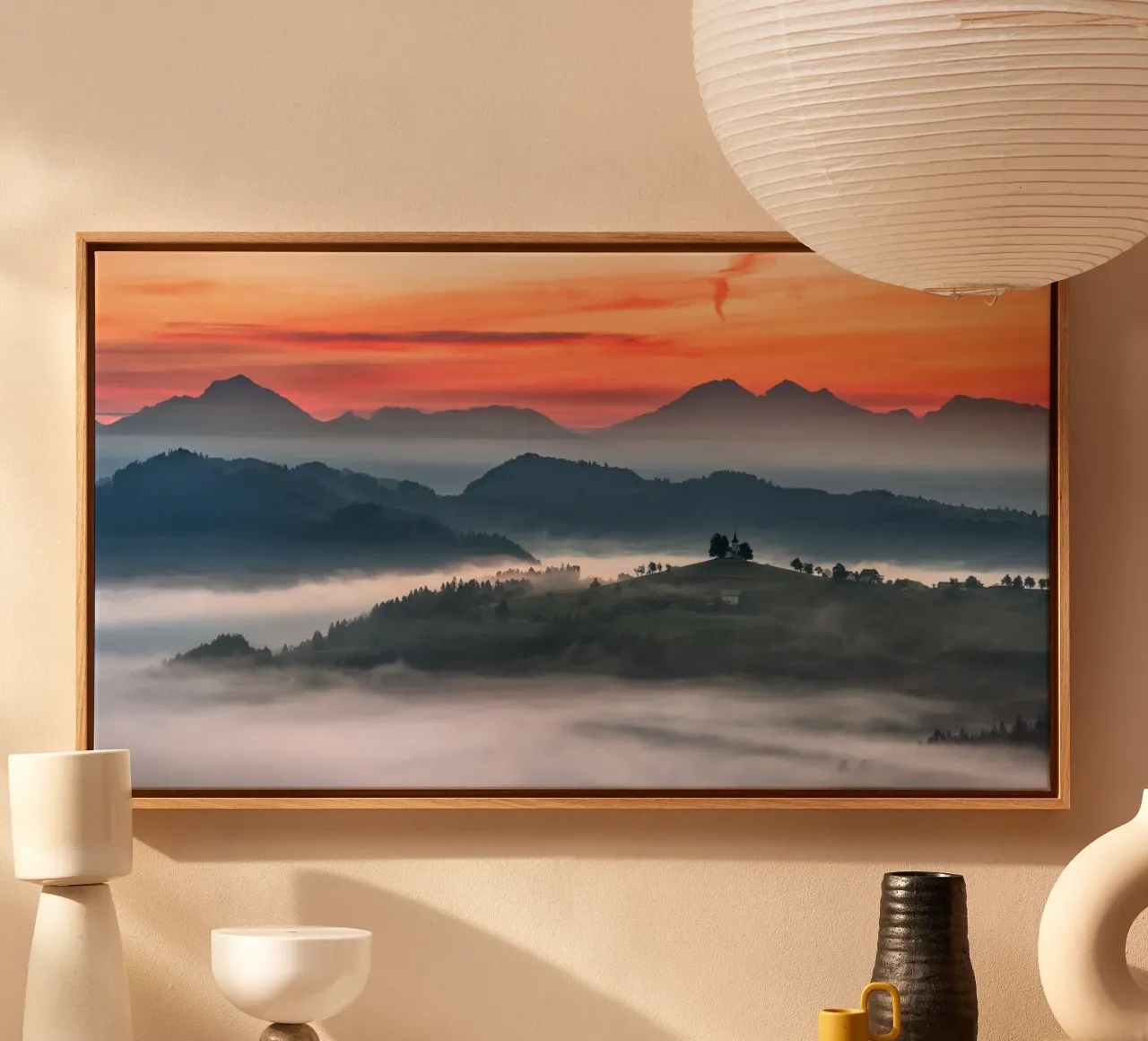Paesaggio onirico tela da PhotoVibe Decor