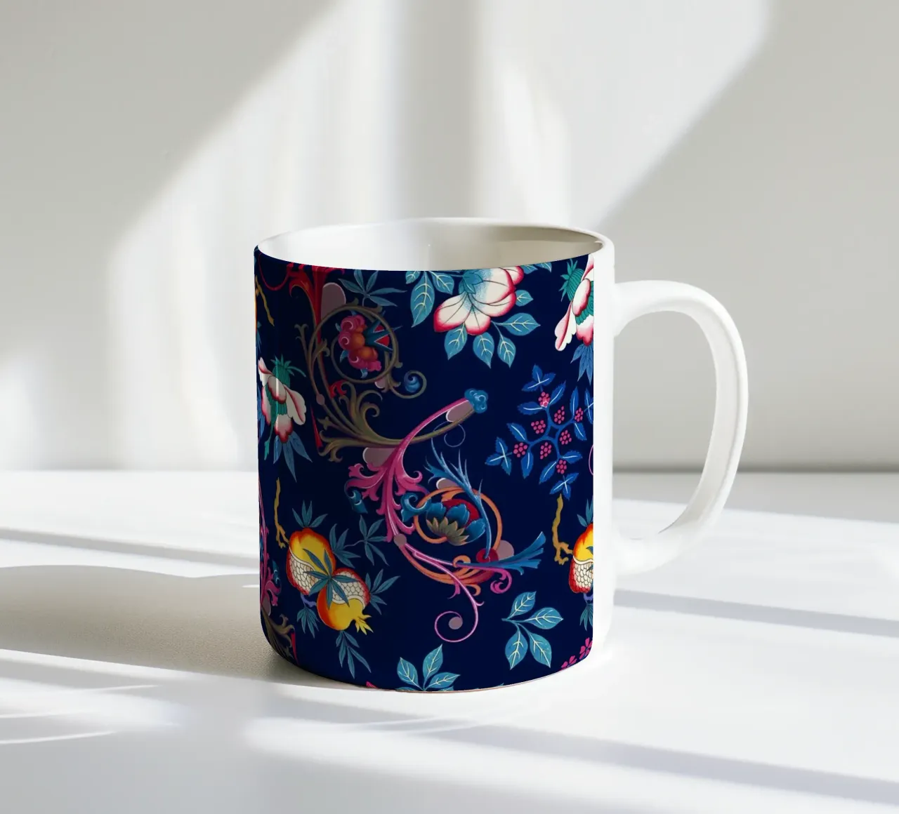 Victorian Midnight tazza in ceramica da burcukorkmazyurek