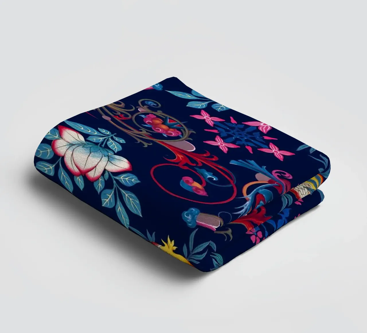 Victorian Midnight asciugamano da bagno da burcukorkmazyurek