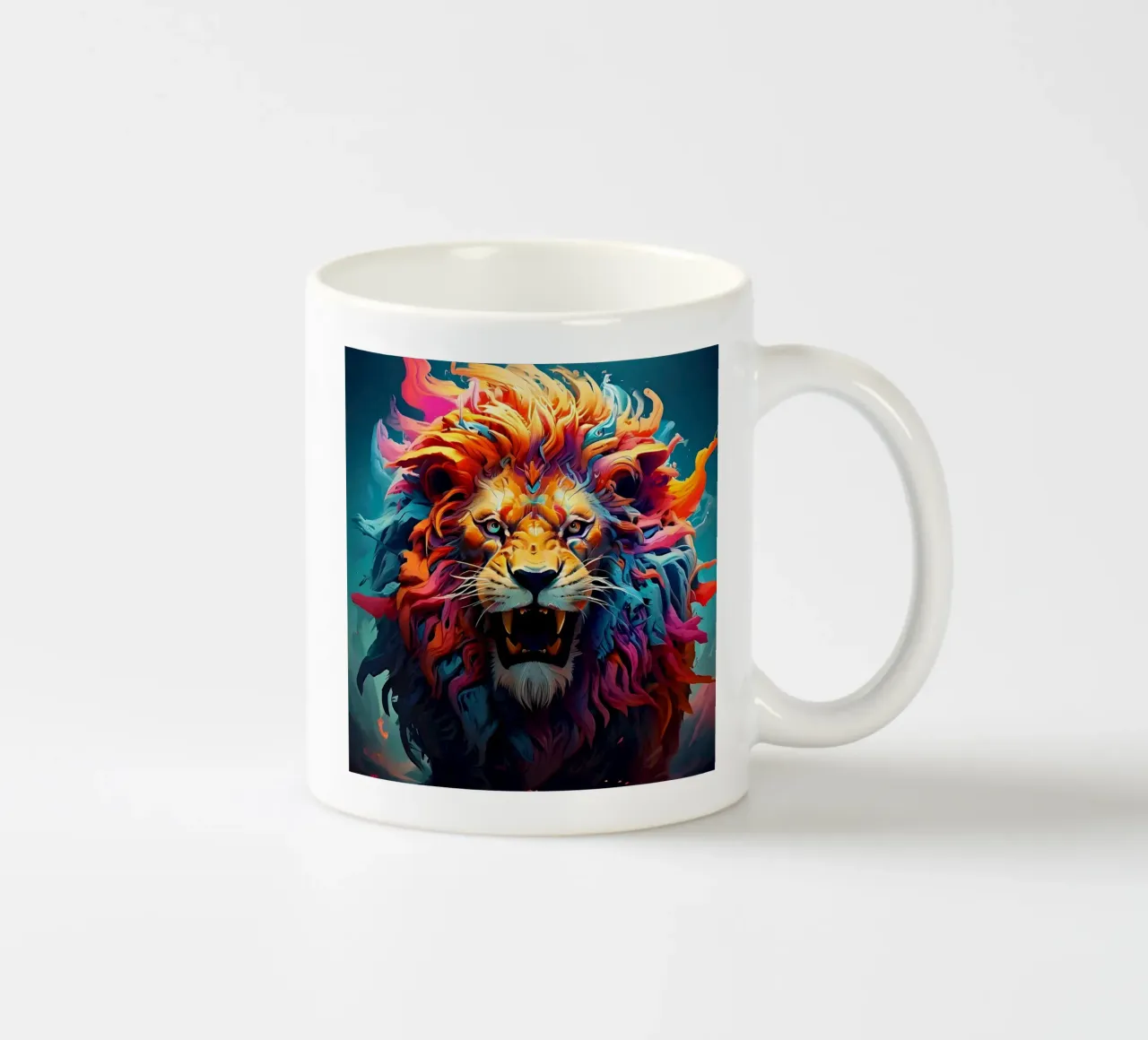 Leone_Stile_J_1 tazza in ceramica da Tierisch bunt by LK