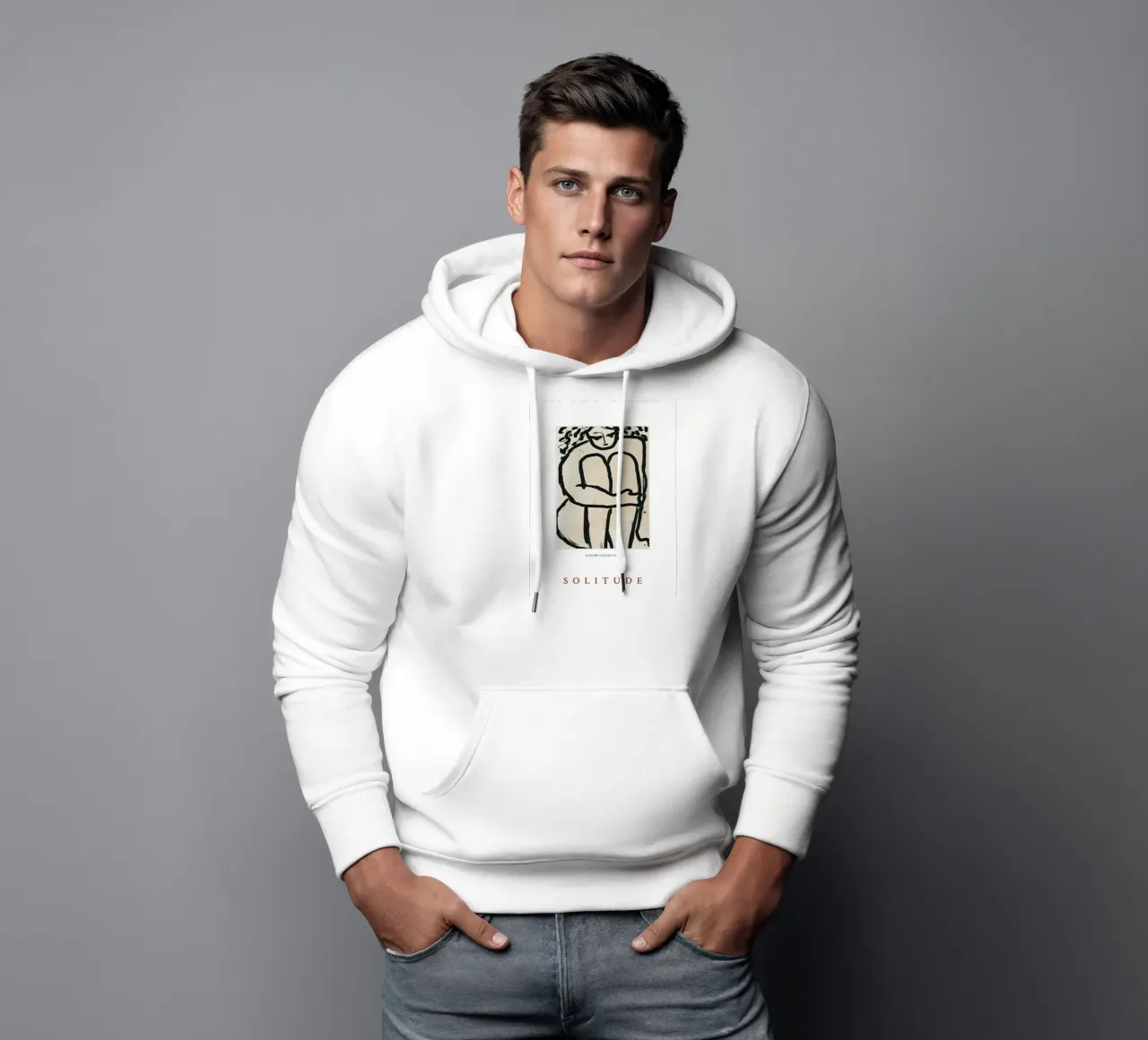 By Garmi Solitude felpa con cappuccio da Lile Shop