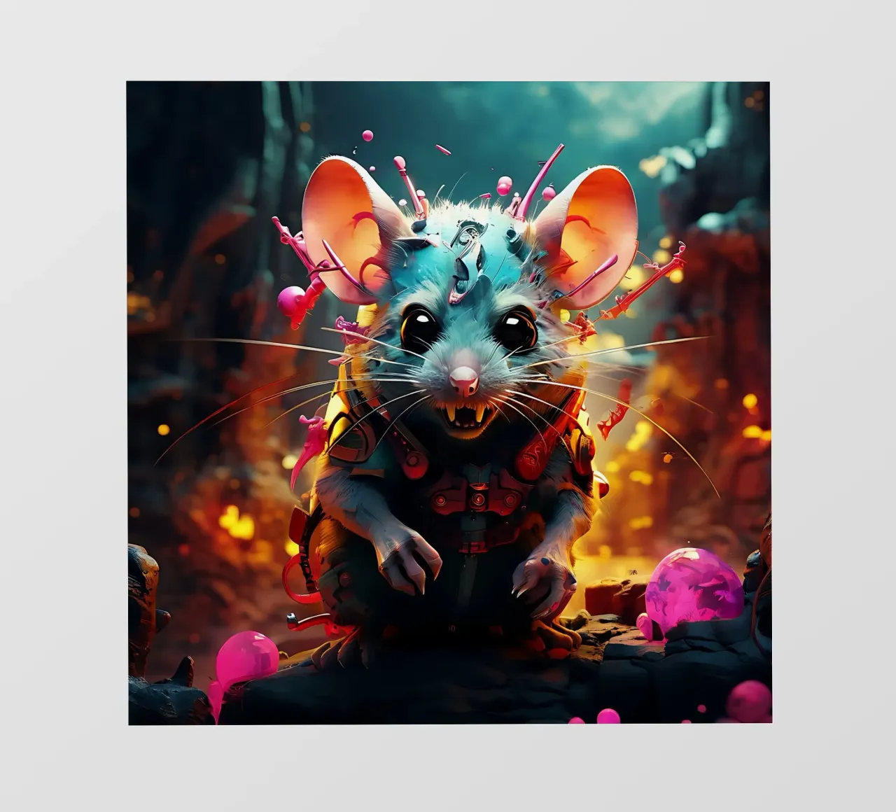 Stile_mouse_J_1 pellicola backlit da Tierisch bunt by LK