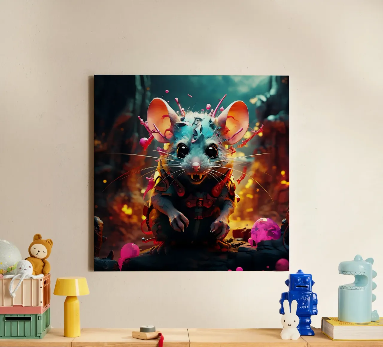 Stile_mouse_J_1 tela da Tierisch bunt by LK