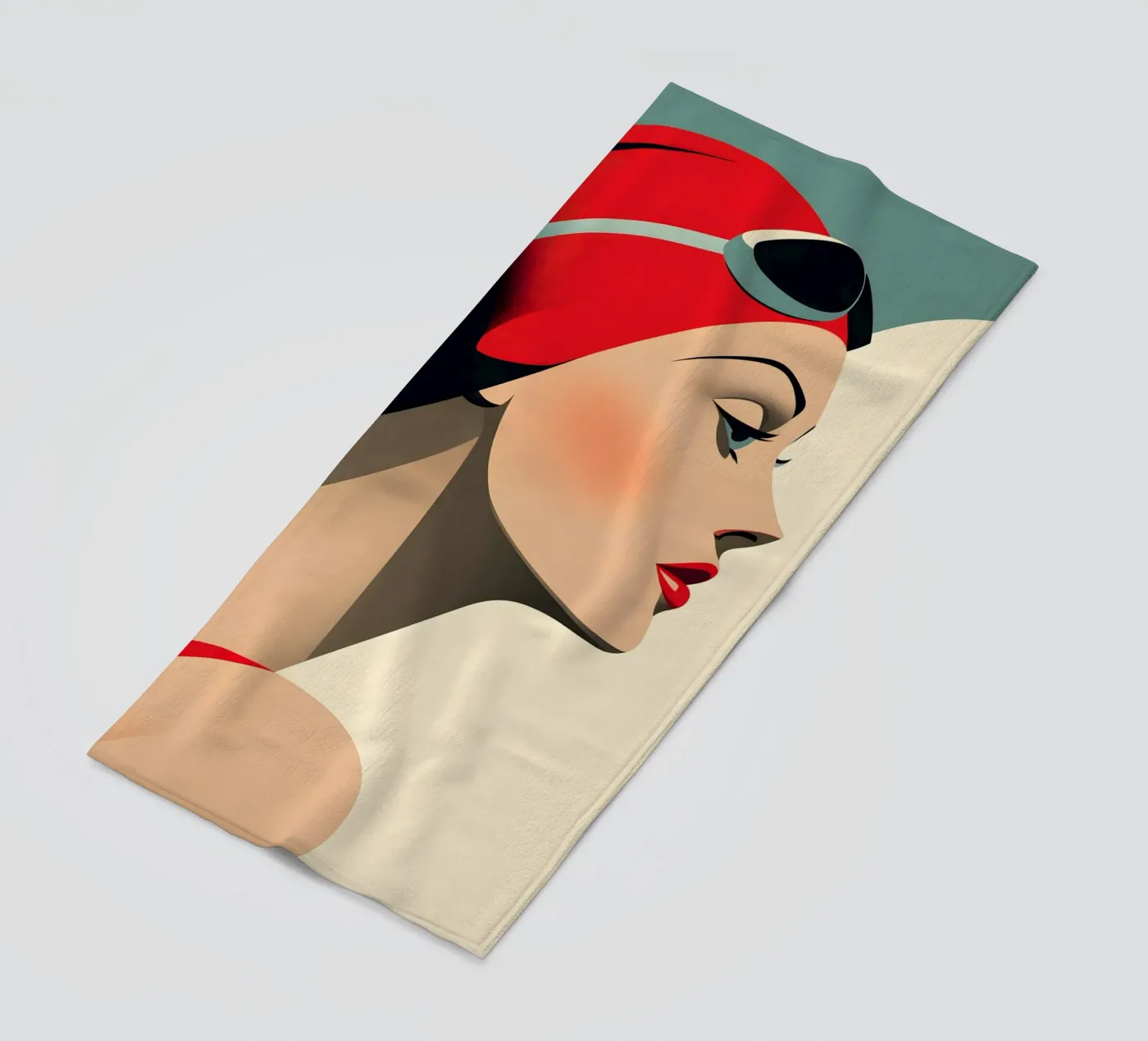 Bademode d'epoca telo mare da M-Ulrich-Digital Art