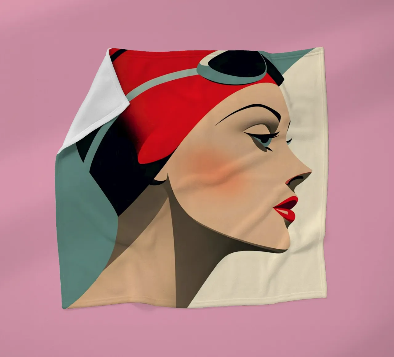 Bademode d'epoca coperta in pile da M-Ulrich-Digital Art