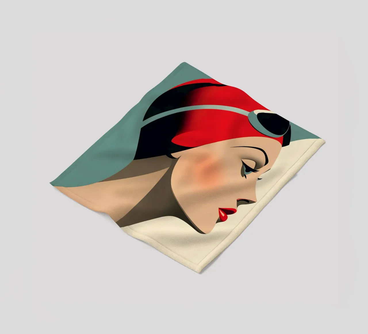 Bademode d'epoca coperta in pile da M-Ulrich-Digital Art