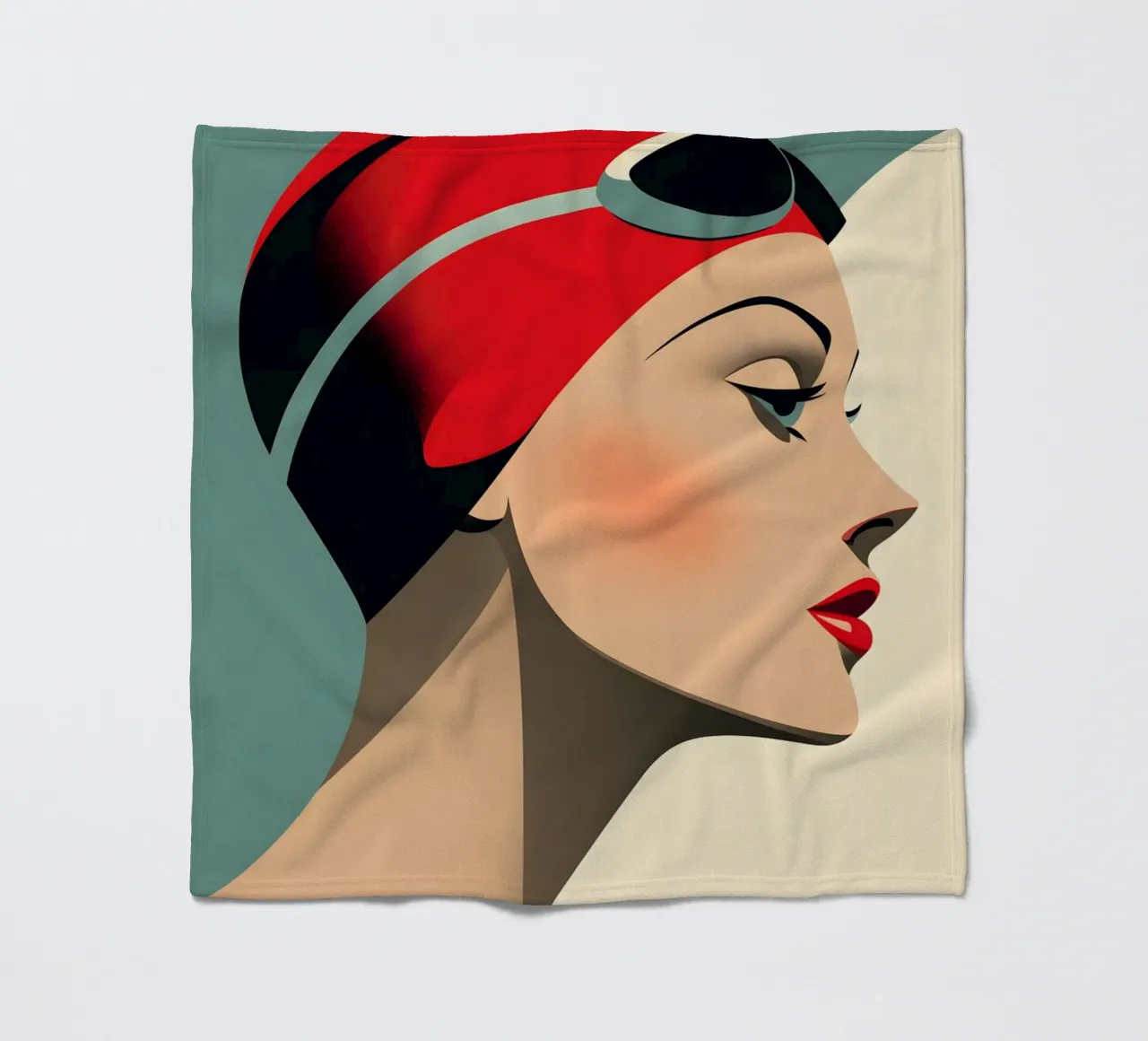 Bademode d'epoca coperta in pile da M-Ulrich-Digital Art