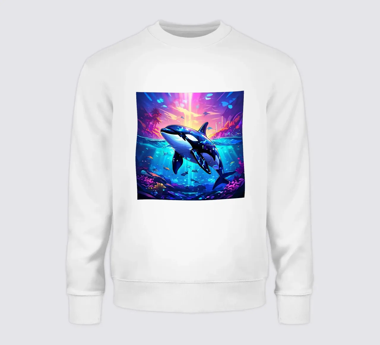 Orca_Stil_J_1 felpa da Tierisch bunt by LK