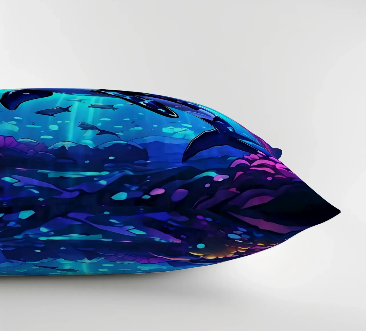 Orca_Stil_J_1 cuscino da Tierisch bunt by LK