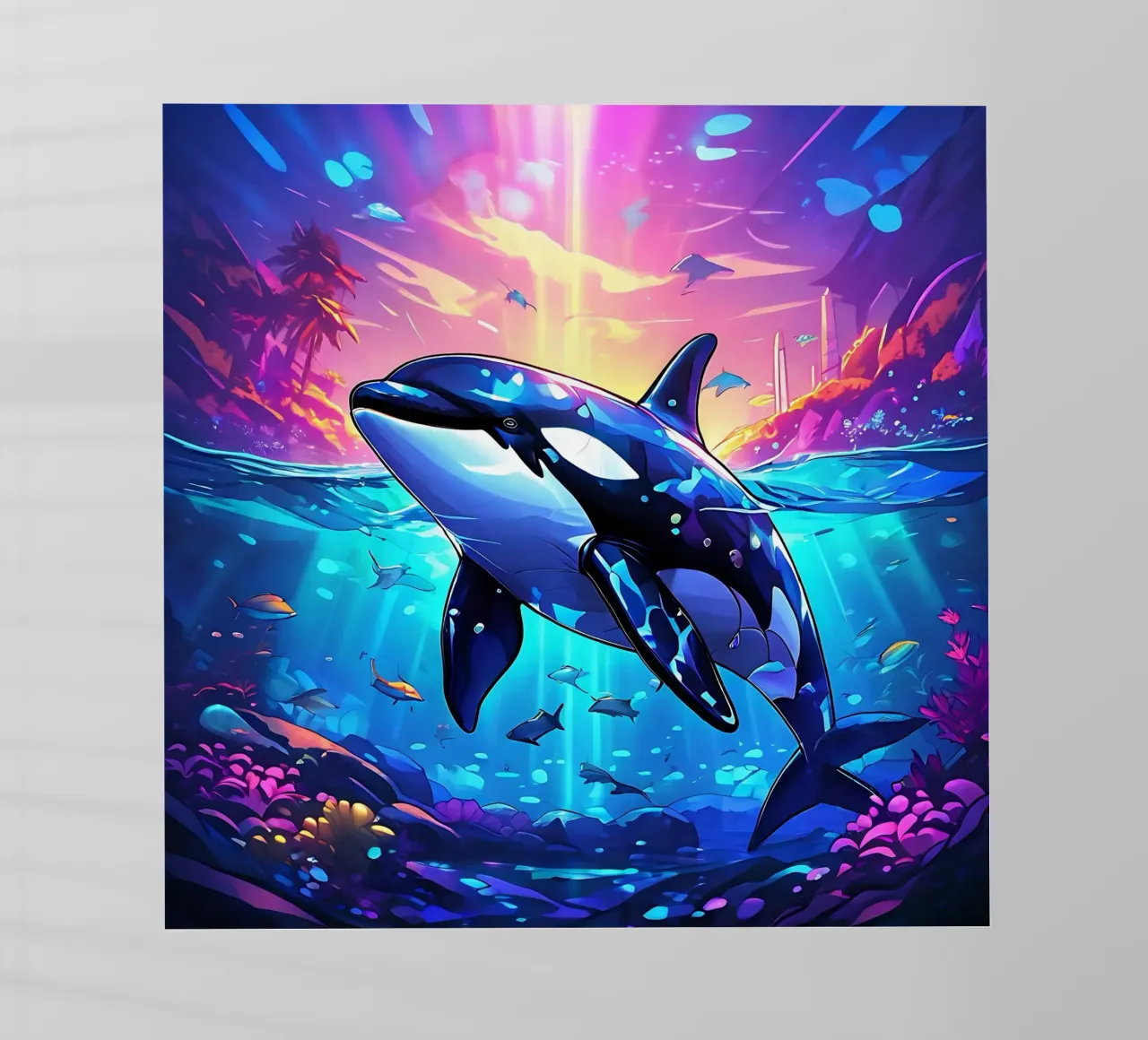 Orca_Stil_J_1 pellicola backlit da Tierisch bunt by LK