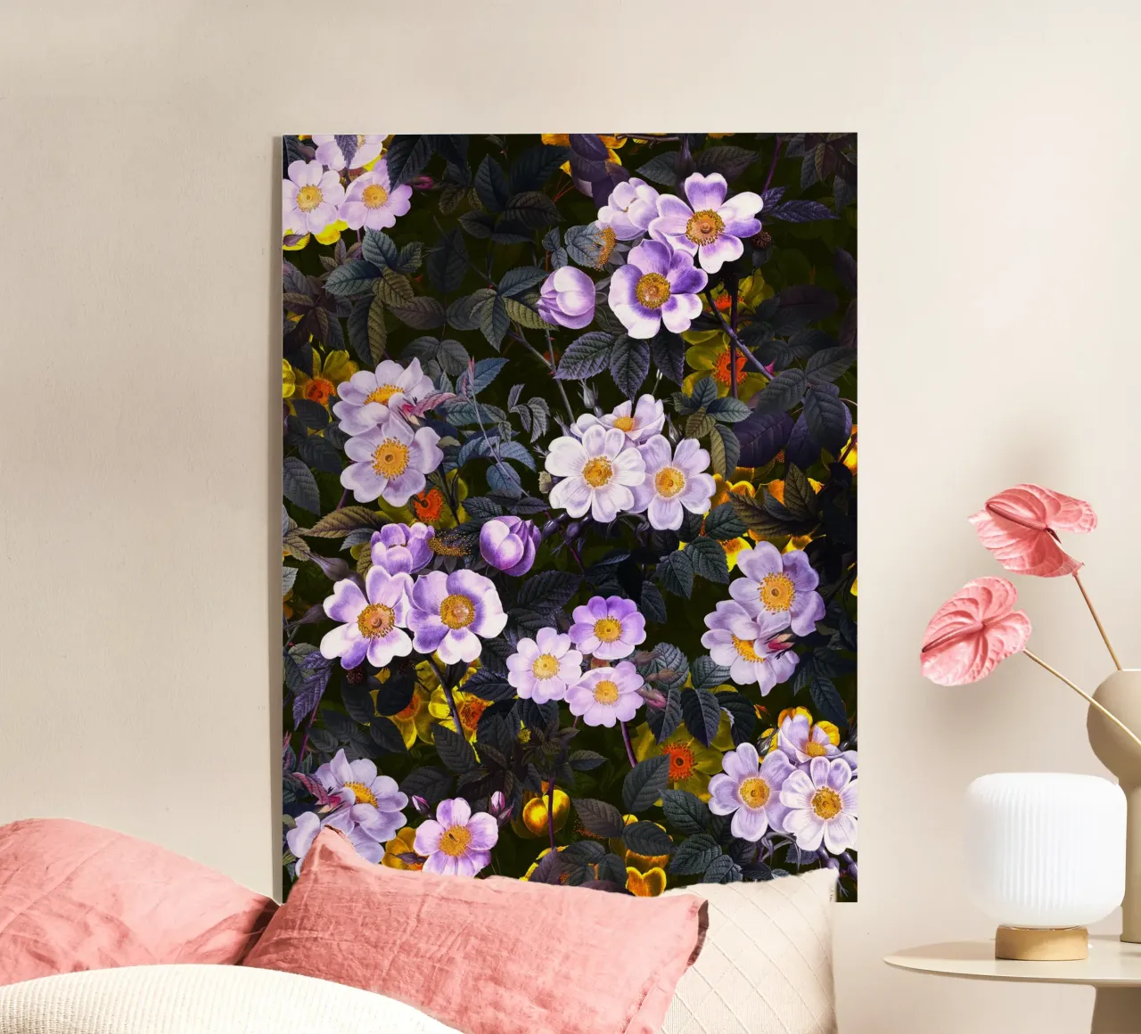 Midnight Forest IV plexiglass da burcukorkmazyurek