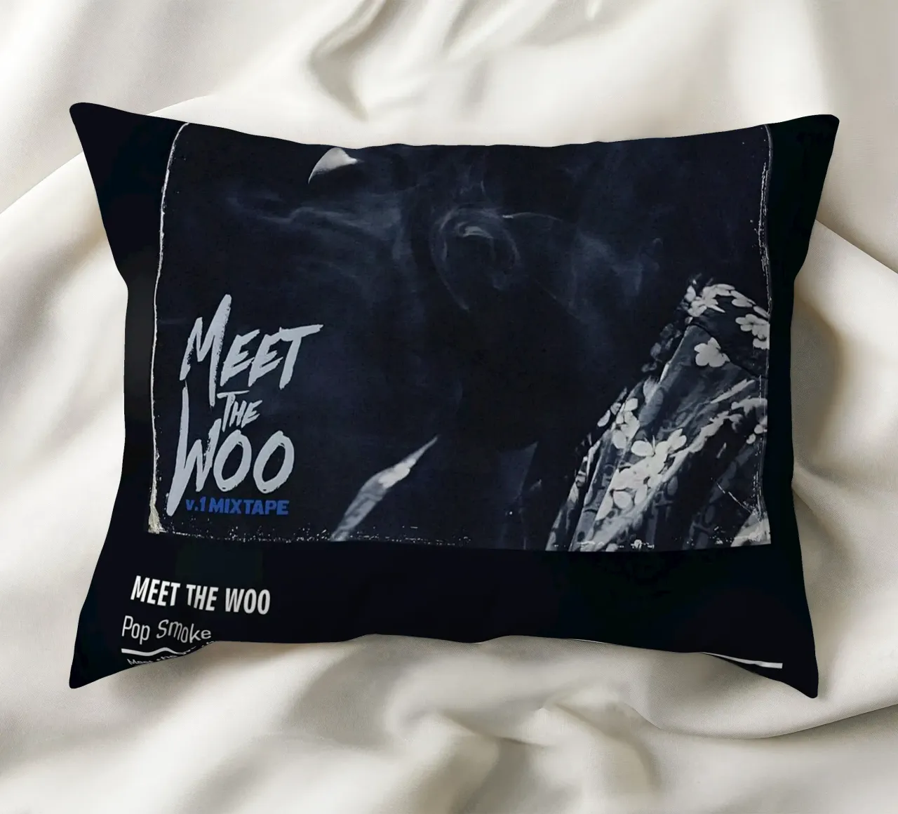 Meet the Woo (Volume 1) Pop Smoke cuscino da DGUnder