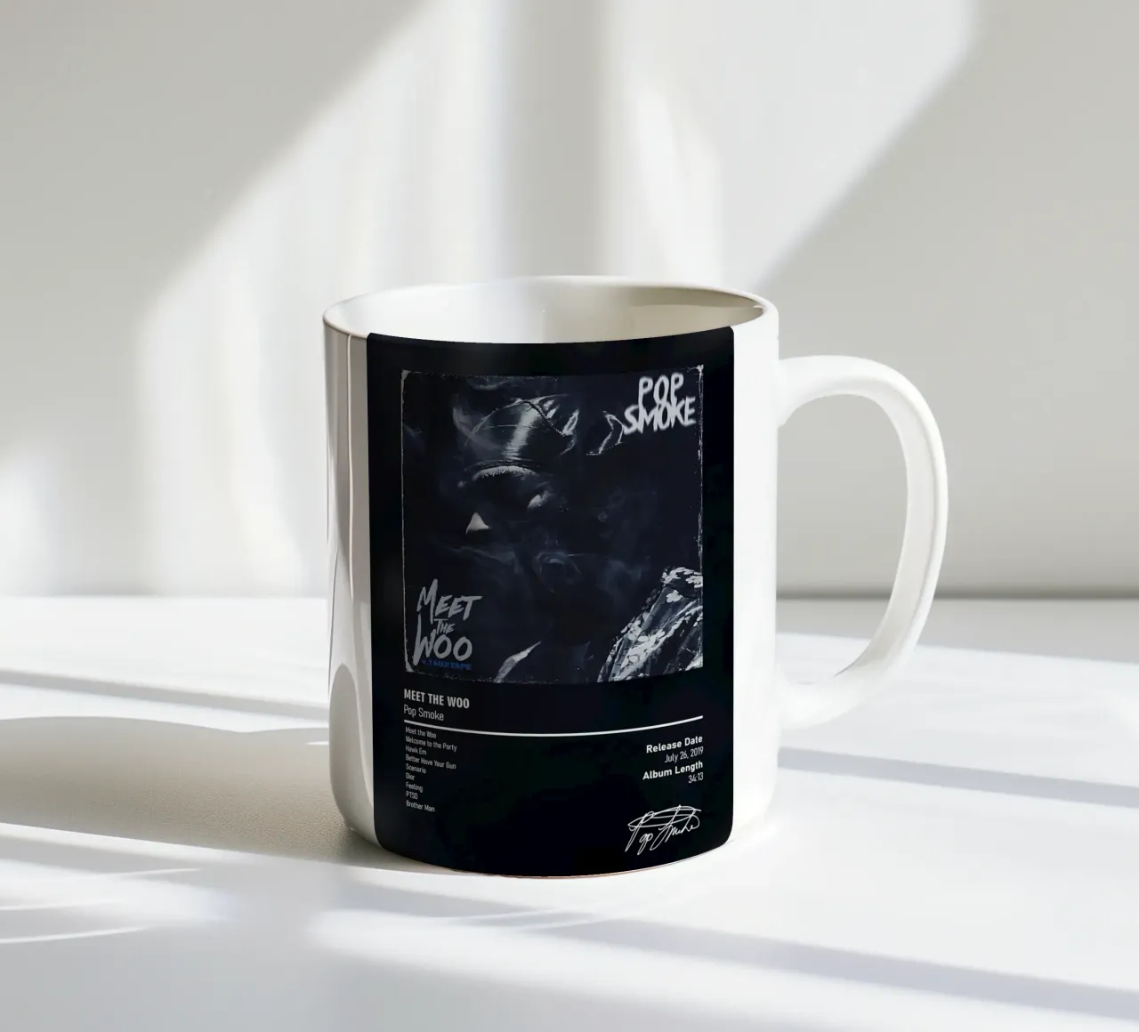 Meet the Woo (Volume 1) Pop Smoke tazza in ceramica da DGUnder