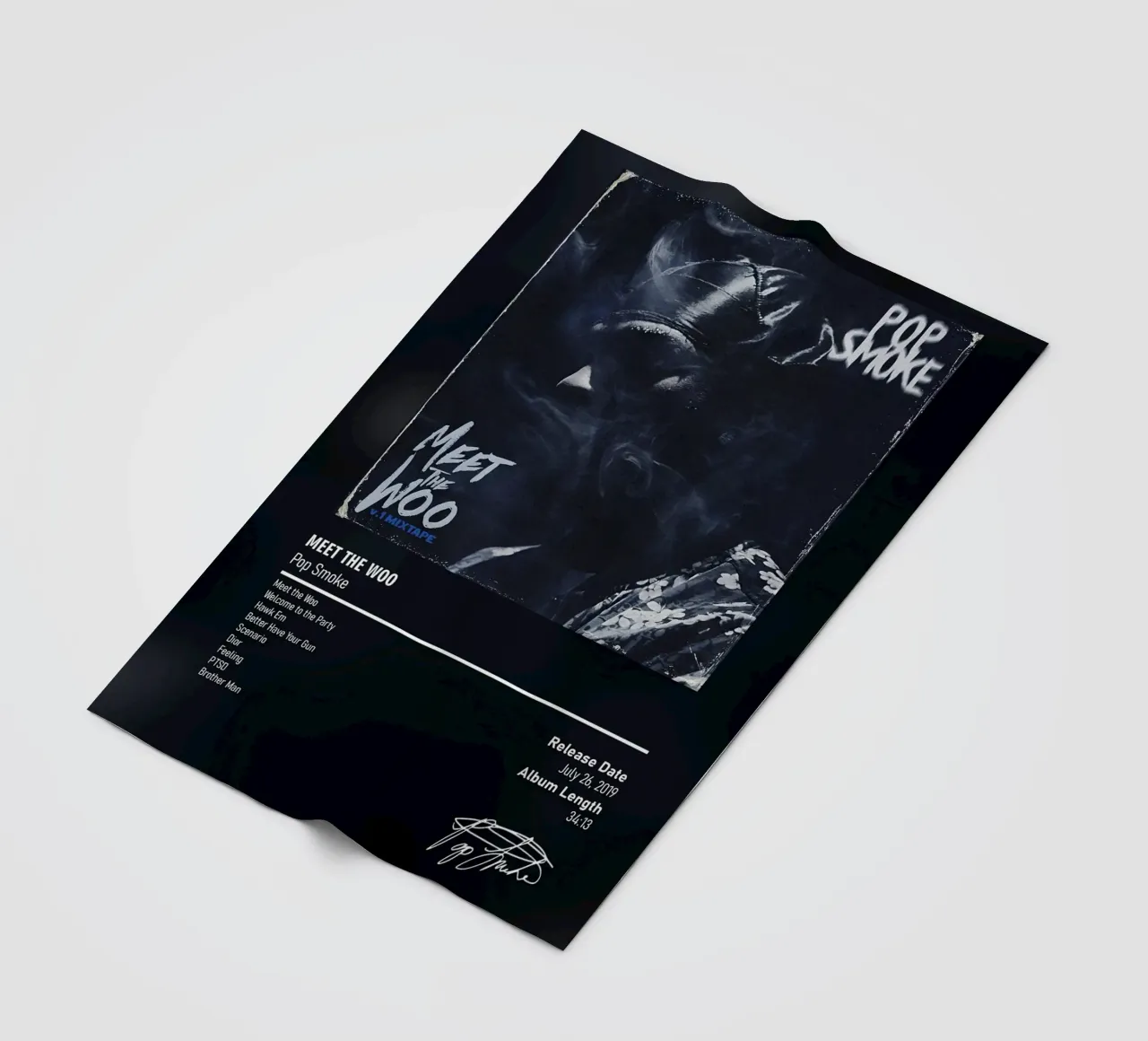 Meet the Woo (Volume 1) Pop Smoke coperta in pile da DGUnder