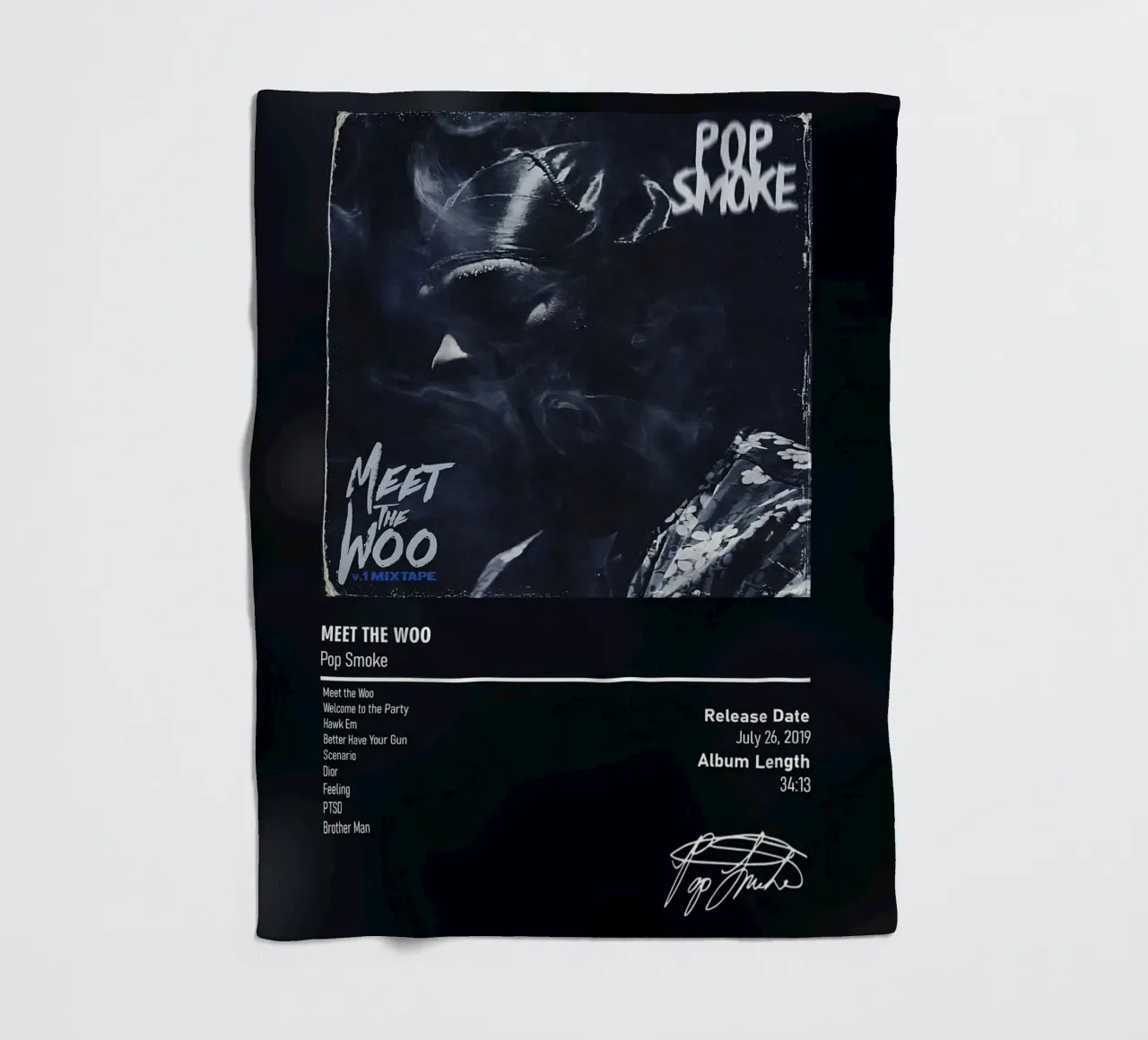 Meet the Woo (Volume 1) Pop Smoke coperta in pile da DGUnder