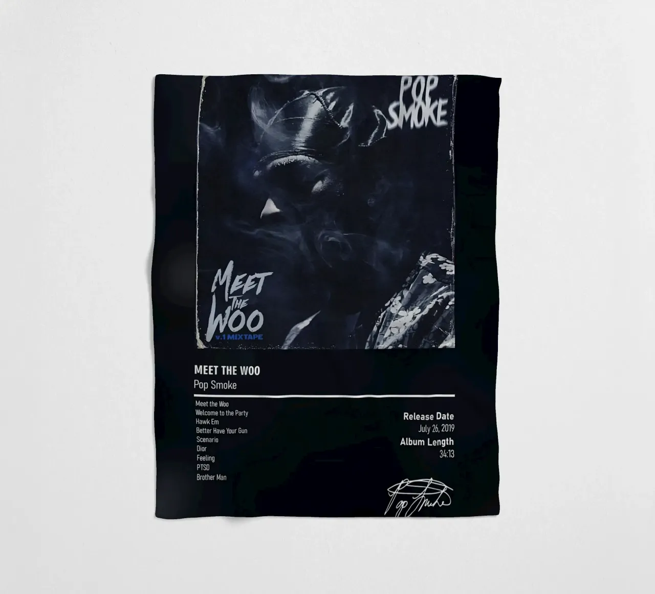Meet the Woo (Volume 1) Pop Smoke coperta in pile da DGUnder
