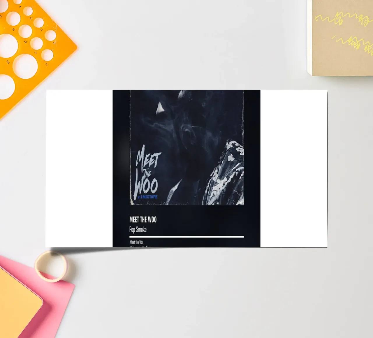 Meet the Woo (Volume 1) Pop Smoke Stickerbogen von DGUnder