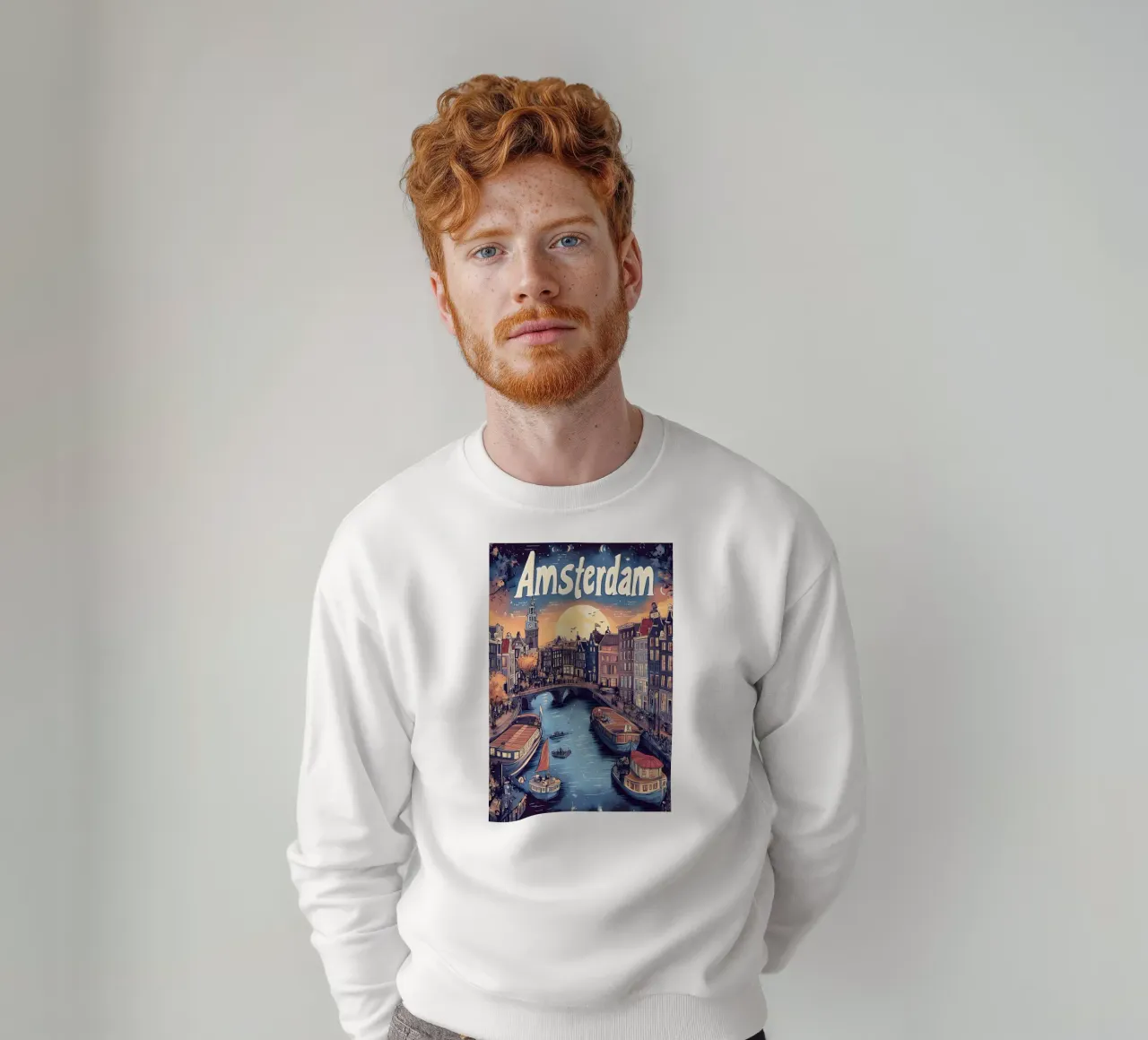 Amsterdam felpa da Guy