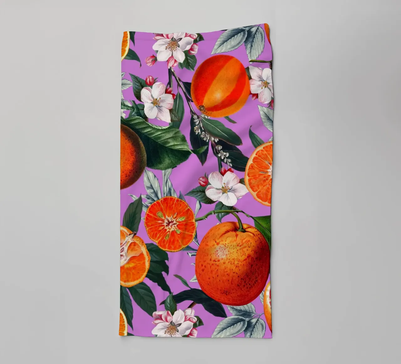 Vintage Fruit Pattern X asciugamano da bagno da burcukorkmazyurek