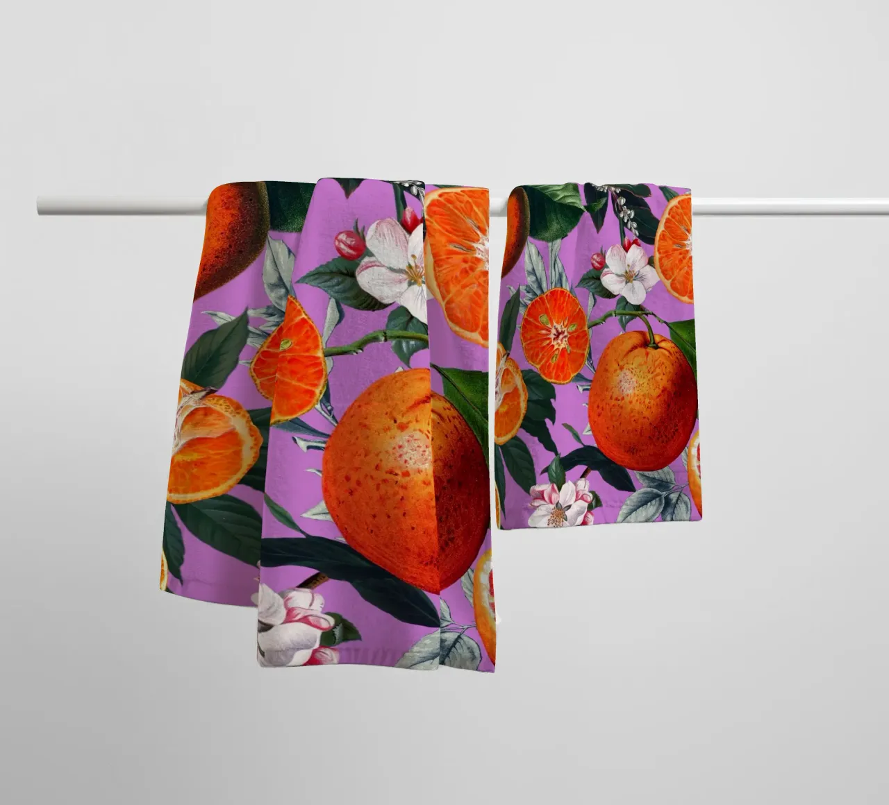 Vintage Fruit Pattern X asciugamano da bagno da burcukorkmazyurek