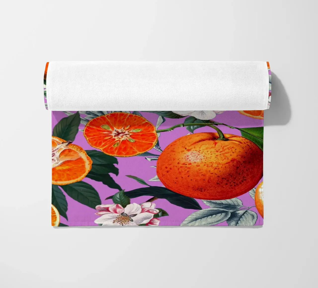 Vintage Fruit Pattern X telo mare da burcukorkmazyurek