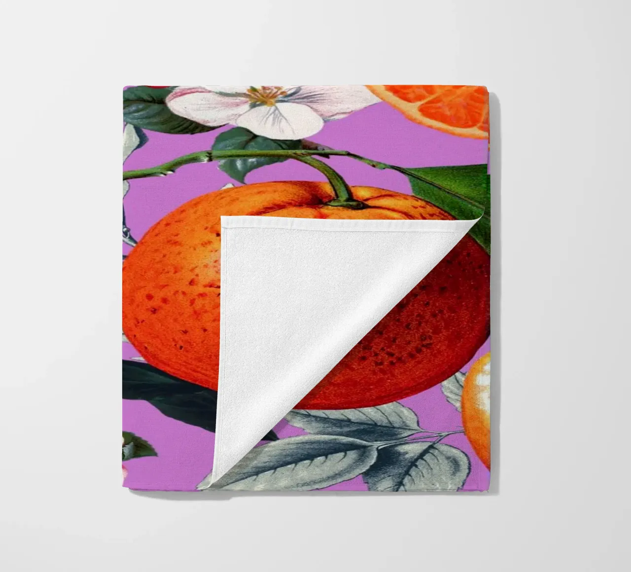 Vintage Fruit Pattern X telo mare da burcukorkmazyurek
