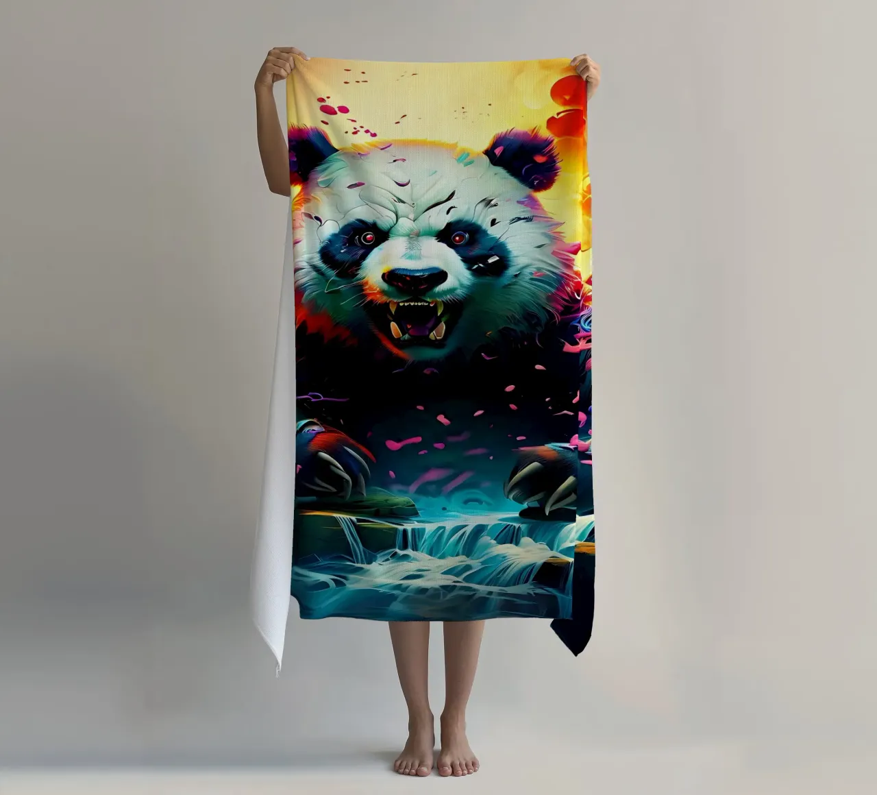 Panda_style_J_1 telo mare da Tierisch bunt by LK