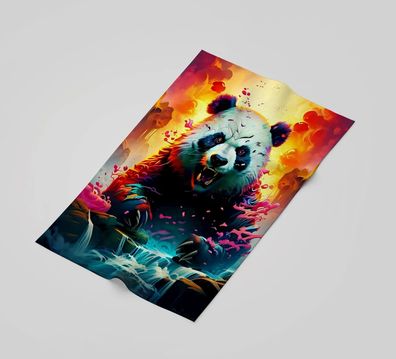 Panda_style_J_1 telo mare da Tierisch bunt by LK