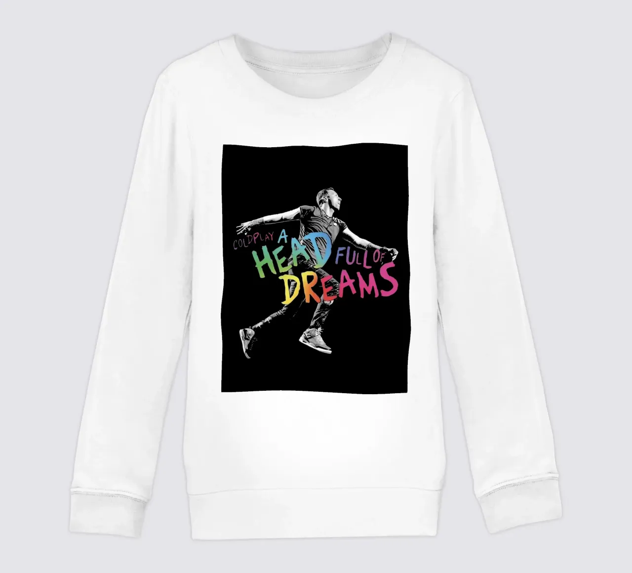coldplay a Head Full Of Dreams Arte sudadera para niño de music soul