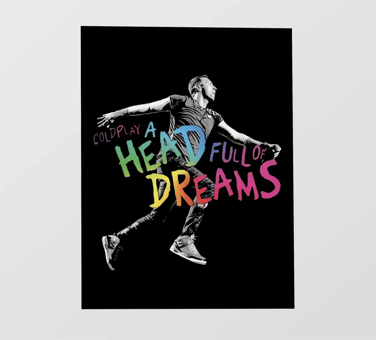 coldplay a Head Full Of Dreams Arte pellicola backlit da music soul