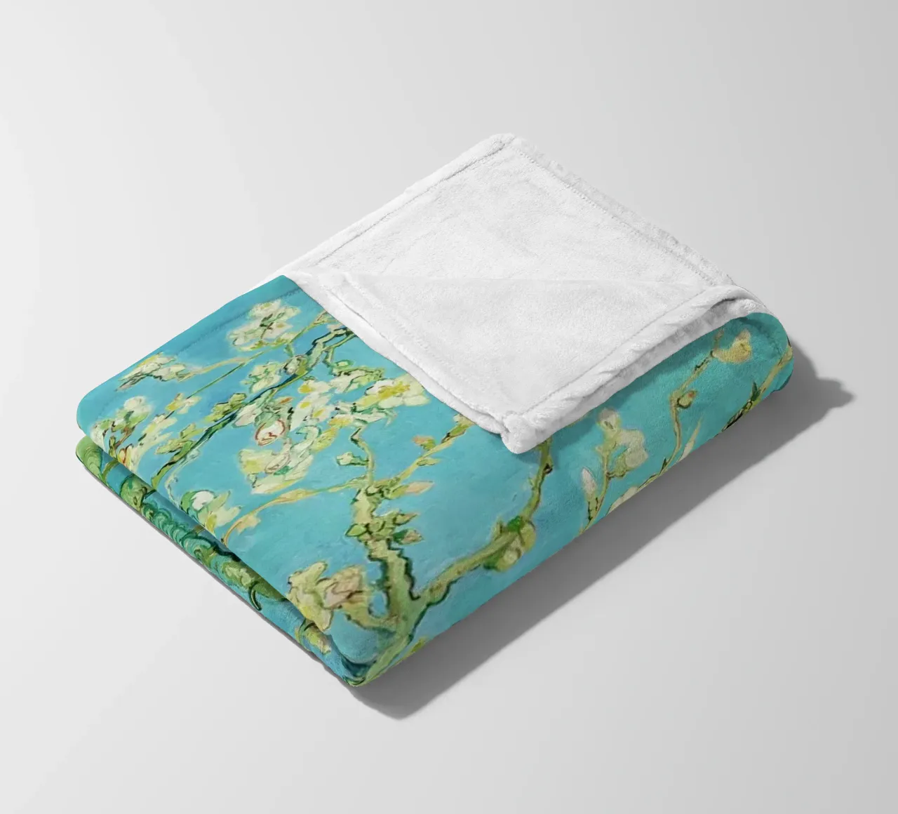 Mandorlo in fiore (1890) di Vincent van Gogh coperta in pile da Van Gogh Prints